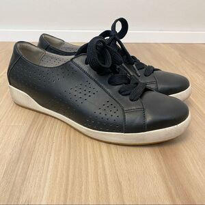 Dansko Orli Leather Perforated Sneakers